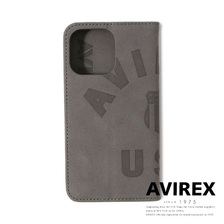 AVIREX iPhone 13 Pro 手帳型ケース AVIREX ロゴ 4602218019画像