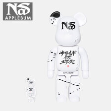APPLEBUM &times; Nas MEDICOM TOY BE@RBRICK 100% & 400%画像