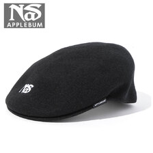 APPLEBUM &times; as KANGOL Hunting Cap BLACK画像