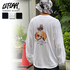 LEFLAH BEAT A MARCH POCKET LONG TEE画像