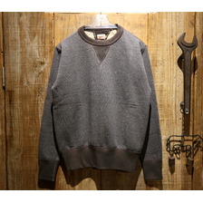 TOYS McCOY McHILL SPORTS WEAR BLACK MIX SWEAT SHIRT FLATSEAMER TMC2162画像