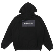 Ron Herman &times; DESCENDANT 21AW Box Hoodie BLACK 212ATDS-CSM02RS画像