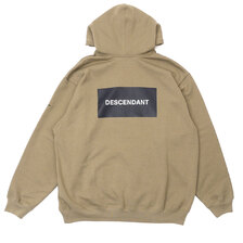 Ron Herman &times; DESCENDANT 21AW Box Hoodie OLIVE 212ATDS-CSM02RS画像