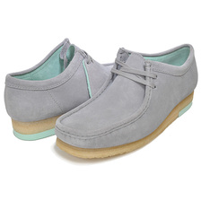 Clarks WALLABEE BOOT GREY COMBI 26160202画像