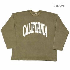 BARNS 90's BIG 9 SLEEVE PRINT T-SHIRT "CALIFORNIA" BR-21441画像