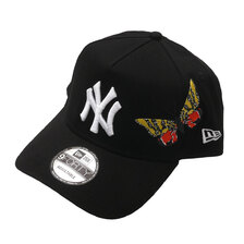NEW ERA New York Yankees Butterfly 9FORTY A-Frame Cap BLACK画像