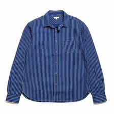 BURGUS PLUS L/S One Pocket Wabash Shirt BP15503-1画像