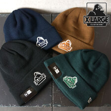 X-LARGE &times; NEW ERA SLANTED OG CUFF BEANIE 101214051004画像