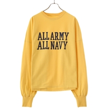 VOTE Make New Clothes ALL ARMY ALL NAVY L/S TEE 21FW-0004画像