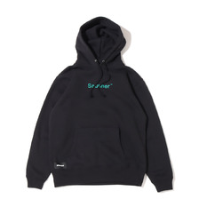 TTNE &times; atmos Saunner Logo Hooded Sweatshirt BLACK/JADE ASC002-001画像
