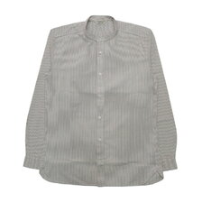 ORGUEIL バンドカラー シャツ ストライプ OR-5067A画像