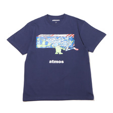 atmos &times; ワタナベアートプロジェクト ツヨシっ! ノディ TEE Ver.2 INDIGO NPA-004画像