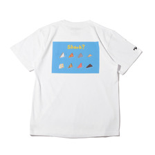 atmos &times; ワタナベアートプロジェクト ハナコ 秋山 TEE WHITE WA-T-004画像