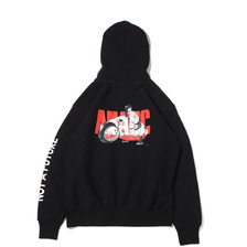 ANARC &times; 古塔つみ A-BIKE HOODIE BLACK A03-0004画像
