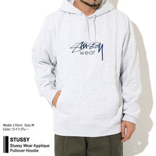 STUSSY Stussy Wear Applique Pullover Hoodie 118446画像