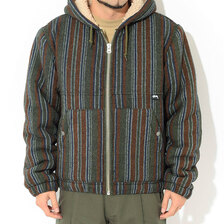 STUSSY Wool Stripe Work JKT 115606画像
