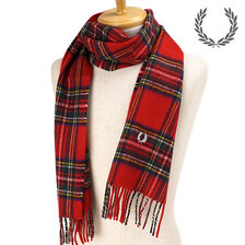 FRED PERRY ROYAL STEWART TARTAN SCARF C2114-943画像