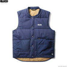 BLUCO QUILTING VEST (NAVY) OL-059-021画像