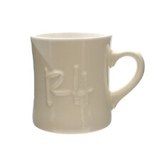 Ron Herman Emboss Logo Mug OFF WHITE画像