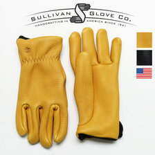 SULLIVAN GLOVE ELK ROPER LINED画像