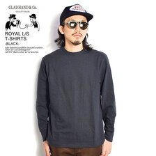 GLAD HAND ROYAL L/S T-SHIRTS -BLACK-画像