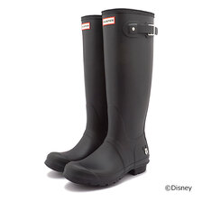 HUNTER W ORIGINAL TALL BOOT DISNEY PRINT black WFT1022MKY画像