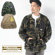 WILDERNESS EXPERIENCE ノーカラー ファー ブルゾン 831109画像