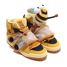 adidas Melting Sadness FORUM EXHIBIT MID babo YELLOW/CORE BLACK/SAND GW8790画像