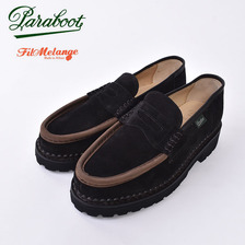 paraboot &times; FilMelange REIMS COMBI FL NOIR-VEL NOIR/NUB GRINGO 208682画像