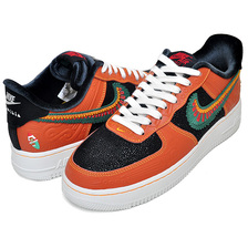 NIKE AIR FORCE 1 07 LX SIEMPRE FAMILIA sport spice/green noise-blk DO2157-816画像