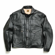 MISTER FREEDOM &times; SUGAR CANE MFSC Made in U.S.A. COWHIDE LEATHER RANCH BLOUSE SC80600画像