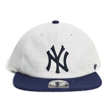 '47 Brand Yankees Lakeview '47 CAPTAIN RF Gray LAKV117WHP画像