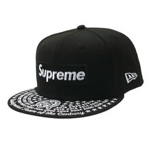 Supreme 21FW Undisputed Box Logo New Era BLACK画像