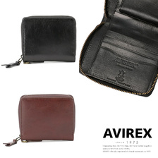 AVIREX BEIDE ROUND WALLET 642139101画像