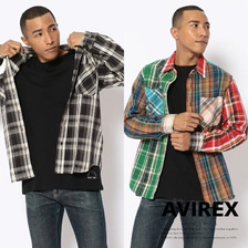 AVIREX COTTON FLANNEL CHECK SHIRT 6115129画像