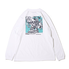 atmos &times; 寺田克也 ライブドローイング L/S Tee EFCT2-T-002画像