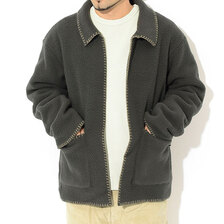 STUSSY Woodsy Blanket Stitch Fleece JKT 218128画像