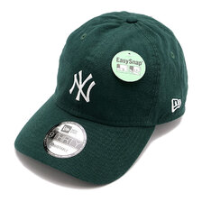 NEW ERA 9THIRTY ウォッシュドコットン ニューヨーク・ヤンキース ダークグリーン 13059314画像