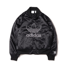 adidas TF SATIN BOMBER BLACK H09165画像