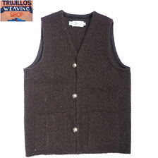 Trujillo's SOLID V/N VEST brown画像