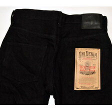 ONI DENIM 20oz Indigo&times;Black Secret Denim Highrise Relax Tapered ONI-902ZR-IDBK画像