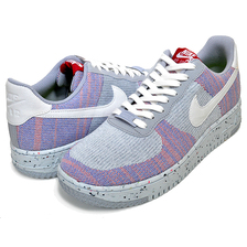 NIKE AF1 CRATER FLYKNIT wolf grey/white-pure platinum DC4831-002画像