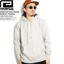reversal EMBOSS BIG MARK SWEAT PARKA RV21AW209画像