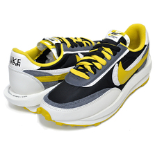 NIKE SACAI UNDERCOVER LDWAFFLE black/bright citron-sail&times; sacai DJ4877-001画像