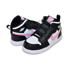 NIKE JORDAN 1 MID ALT(TD) white/lt arctic pink-black AT4613-103画像