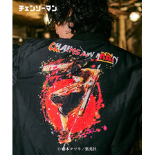 glamb &times; チェンソーマン Chainsaw Devil MA-1 GB0122-CM04画像