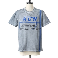 A-COLD-WALL* SS1*AUTHORISED CARRIAGEWORKER T-SHIRT CW-S18-0000-044画像