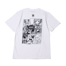 atmos &times; Acky Bright "SNEAKER PINKS" S/S TEE WHITE ACKY-005画像