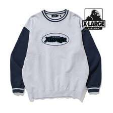 X-LARGE RETRO CREW NECK SWT 101213012008画像