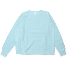 RHC Ron Herman × Champion Reverse Weave Crew Neck Sweat Shirt LIGHT BLUE画像